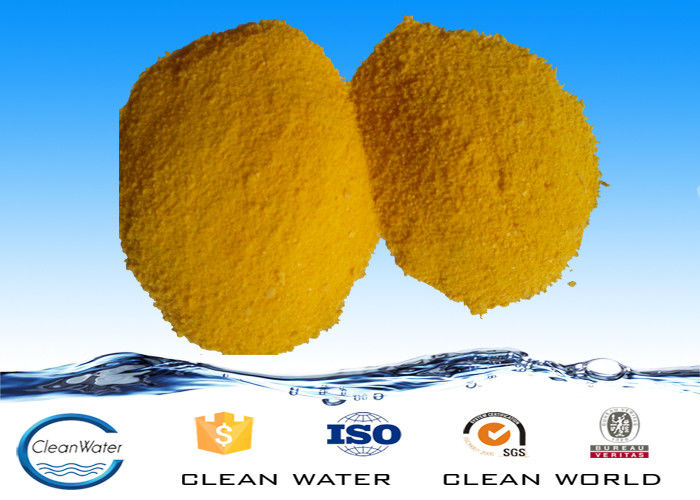 Yellow powder decolorant  polymer flocculant  Poly Aluminium Chloride decoloring agent