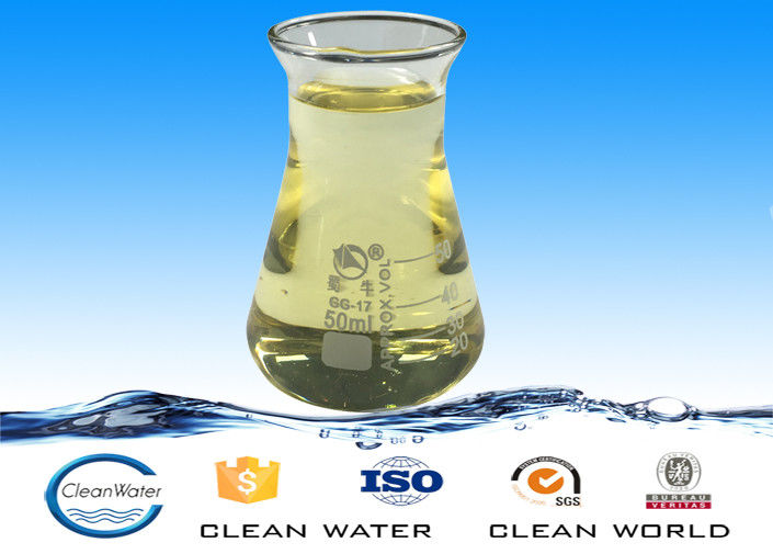 Coloreless / Yellow Liquid Polyamine Polymer For Water Clarification ISO / BV