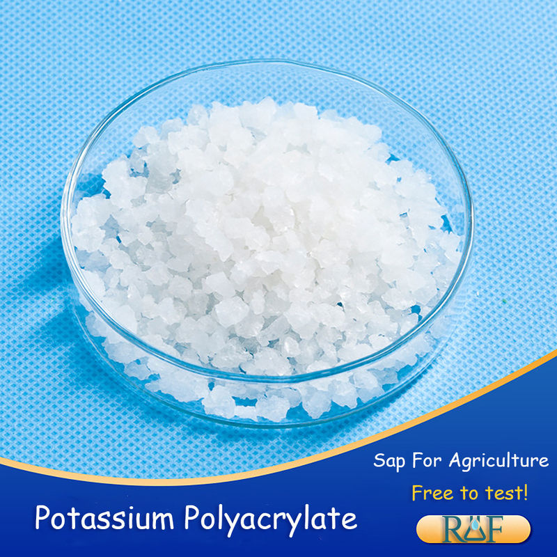 Synthetic Super Absorbent Polymer Resin Potassium Polyacrylate For Wastewater Treatment Sludge Solidification